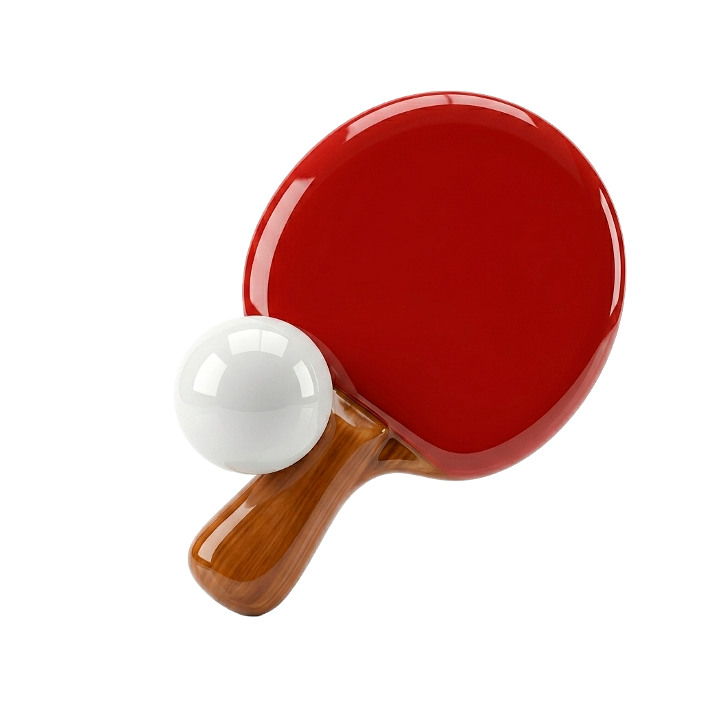 Paleta de ping pong de cerámica flotante